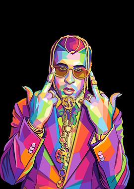 Bad Bunny Portrait