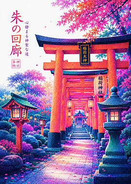 Vermilion Torii Path