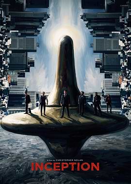 Inception Movie Poster Art