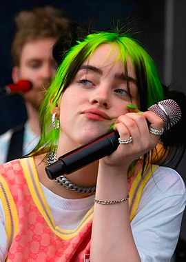 Billie Eilish Performing Live on Stage