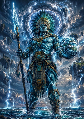Aztec Storm God Warrior