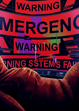 Emergency System Failure Warning Screen