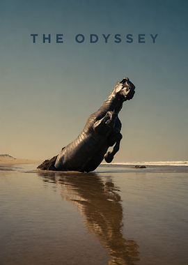 The Odyssey Horse Sculpture Poster