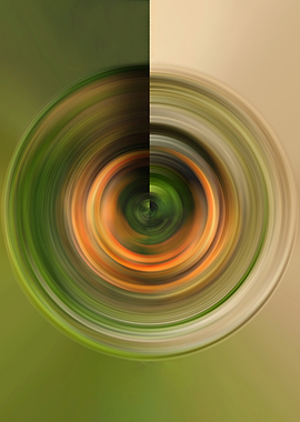 Abstract Circular Gradient Vortex