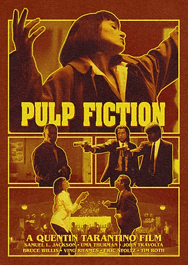 Pulp Fiction Movie Poster