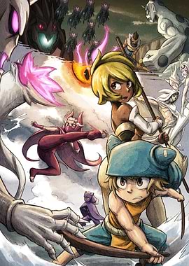 Wakfu Characters in Epic Battle