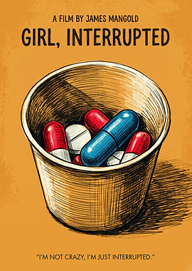 Girl, Interrupted Minimalist Movie Poster