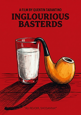 Inglourious Basterds Minimalist Movie Poster