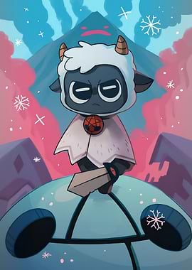 Cult of the Lamb Character Illustration