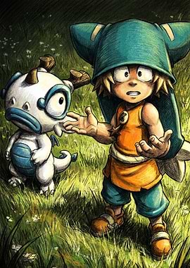 Yugo and Az from Wakfu