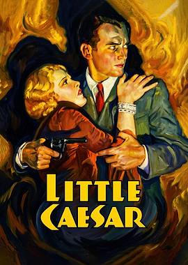 Little Caesar Vintage Movie Poster