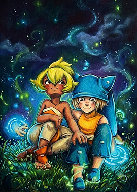 Yugo and Amalia Wakfu Fan Art