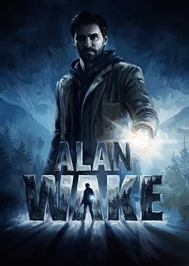 Alan Wake Video Game Poster
