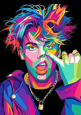 Yungblud Pop Art Portrait