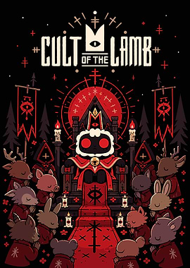 Cult of the Lamb Game Poster
