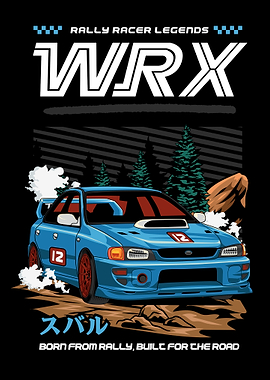 Subaru WRX Rally Racer Legend