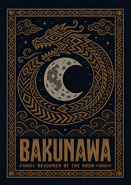 Bakunawa Devourer of the Moon Poster