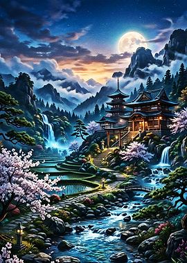 Japanese Temple Valley