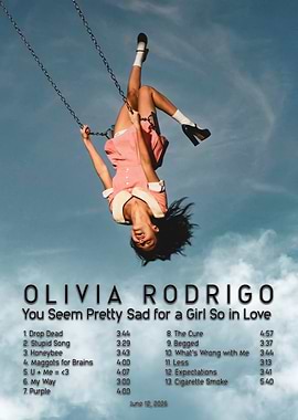 Olivia Rodrigo Fan Made Album Poster