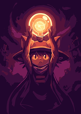 Niko Holding the Sun from OneShot