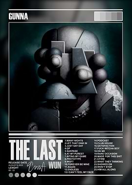 Gunna The Last Wun Album Poster