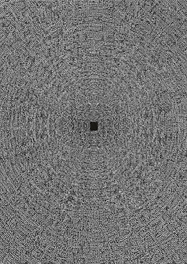 Mecca pilgrims Circular Pattern