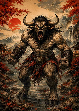 Minotaur of the Crimson Peak