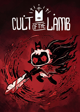 Cult of the Lamb Game Poster