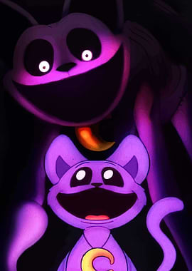 CatNap and Smiling Critters Fan Art