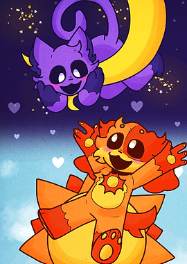 CatNap and DogDay Fan Art