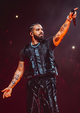 Drake Performing Live on Stage