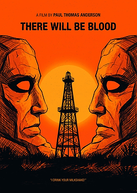 There Will Be Blood Movie Poster