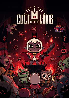 Cult of the Lamb Game Poster