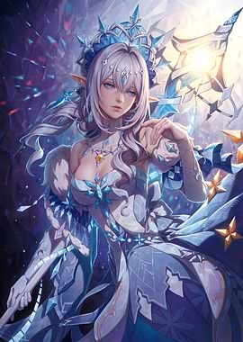 Elegant Ice Queen Tsaritsa