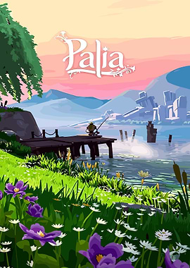 Palia Game Landscape Art