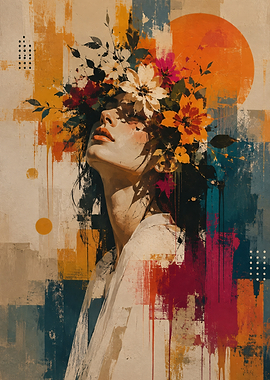 Flowers Behind Her Eyes