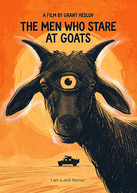 The Men Who Stare at Goats Poster