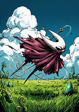 Hornet from Hollow Knight in Action