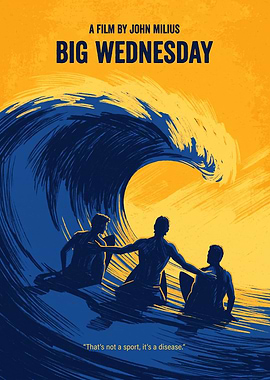 Big Wednesday Movie Poster Art