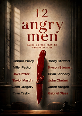 12 Angry Men Movie Poster