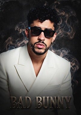Bad Bunny Portrait