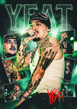 Yeat Concert Poster