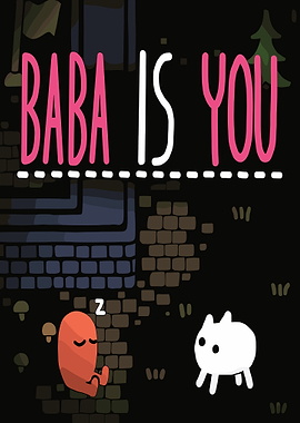 Baba Is You Game Poster