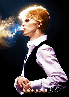 David Bowie Portrait art