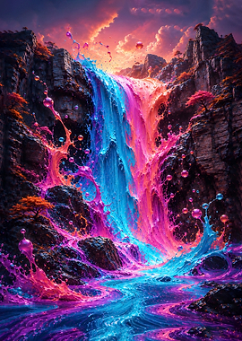 Liquid Waterfall Canyon