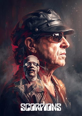 Scorpions Band Tribute Digital Art
