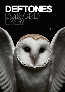 Deftones Diamond Eyes Owl Poster