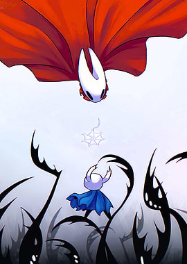 Hornet and The Knight Hollow Knight