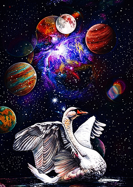 Cosmic Swan in Deep Space