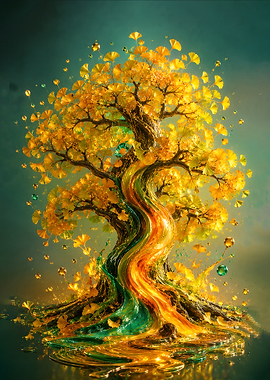 The Golden Ginkgo